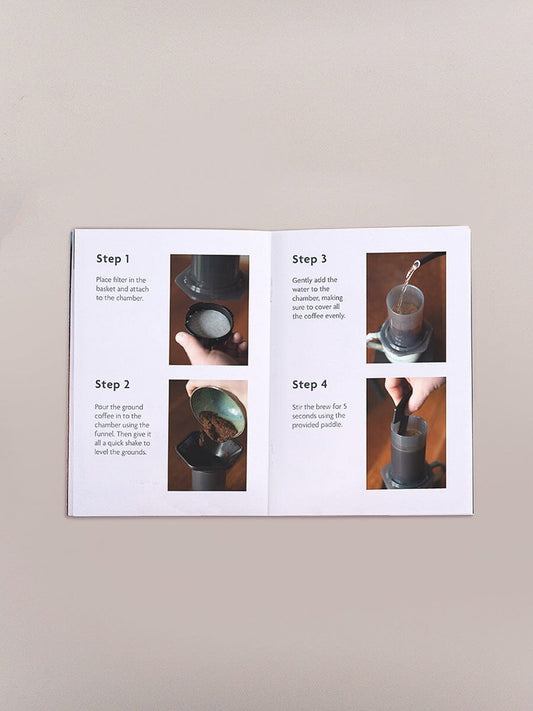 Aeropress Brew Guide | Aeropress Brew Journal | Potterbeans