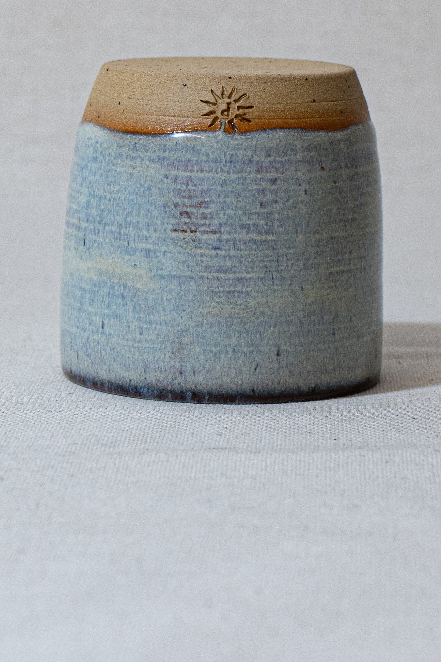 Espresso Cup - Parallel Lines - Sand