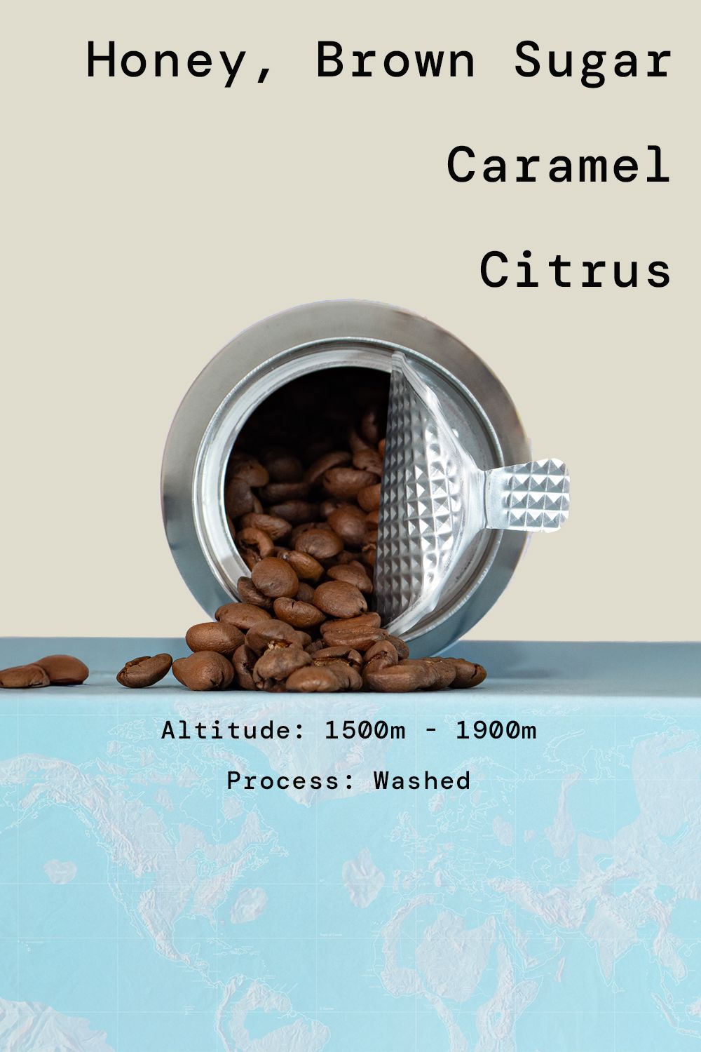 Roasted to a light profile, this blend is designed to showcase natural sweetness, gentle complexity