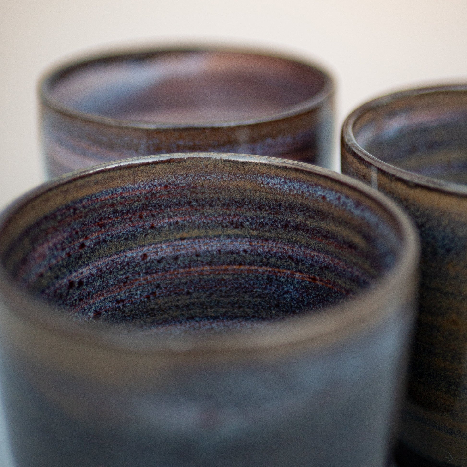 stunning espresso cups night waters glaze