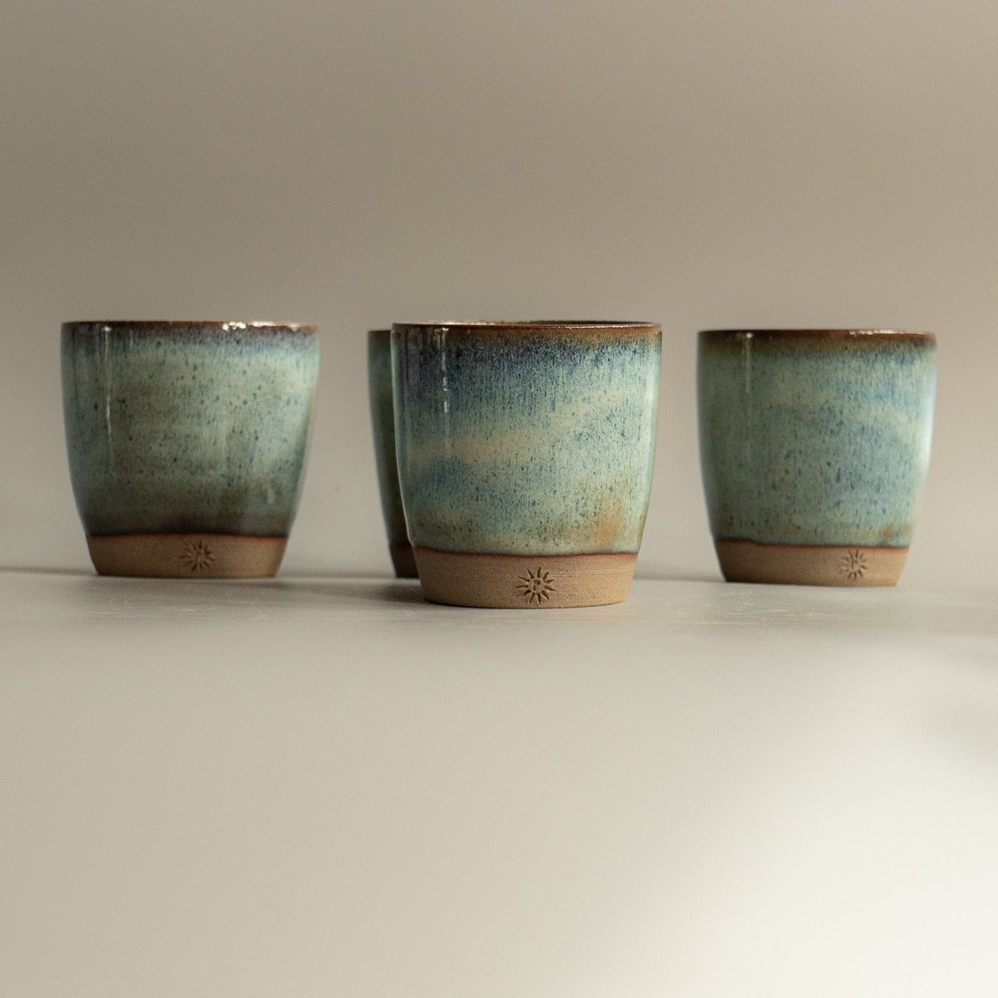 James and Tilla Waters - Hand- thrown Stoneware - Espresso cup - Tenmoku  glaze – VOLTA