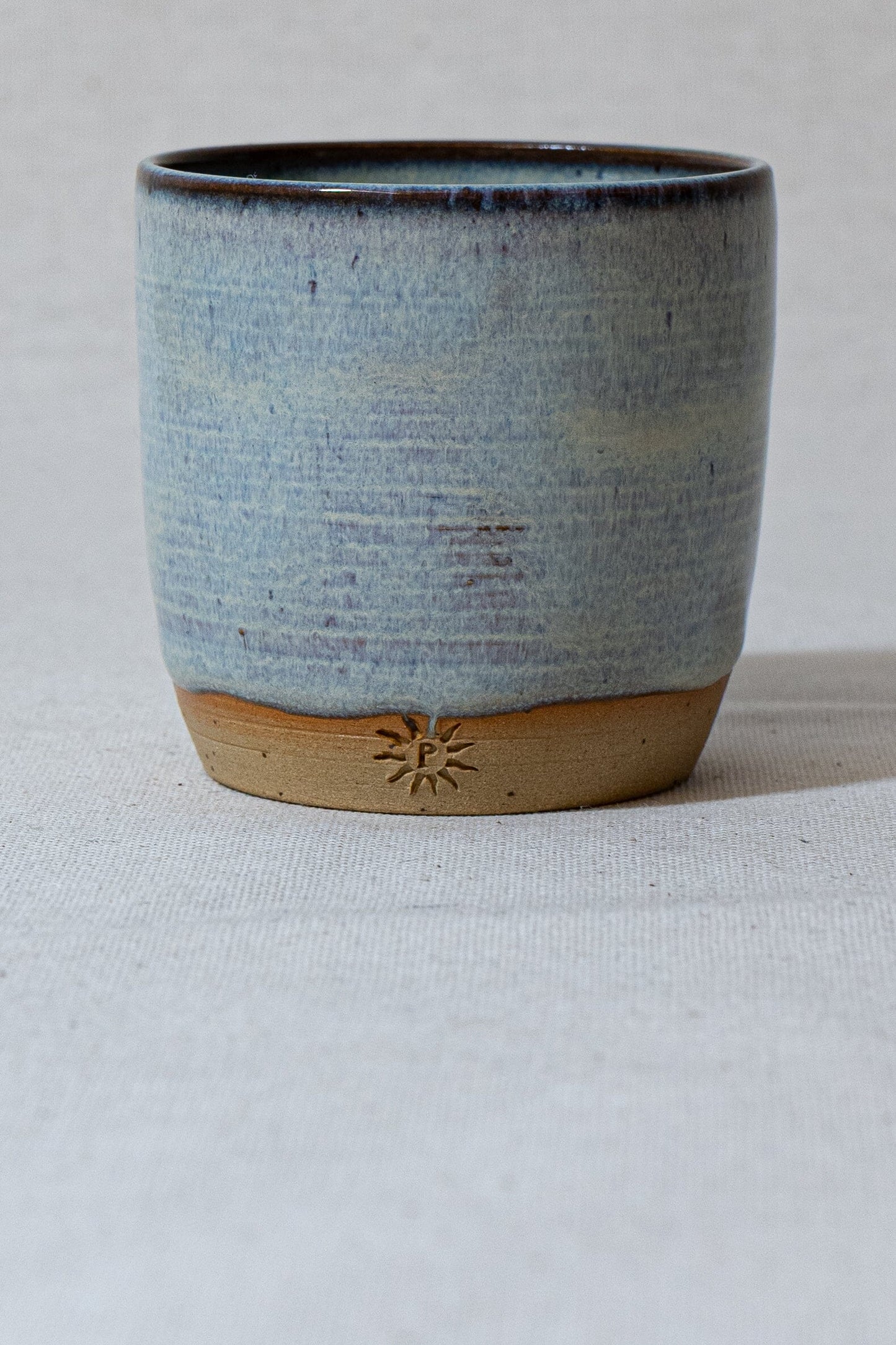 Espresso Cup - Parallel Lines - Sand