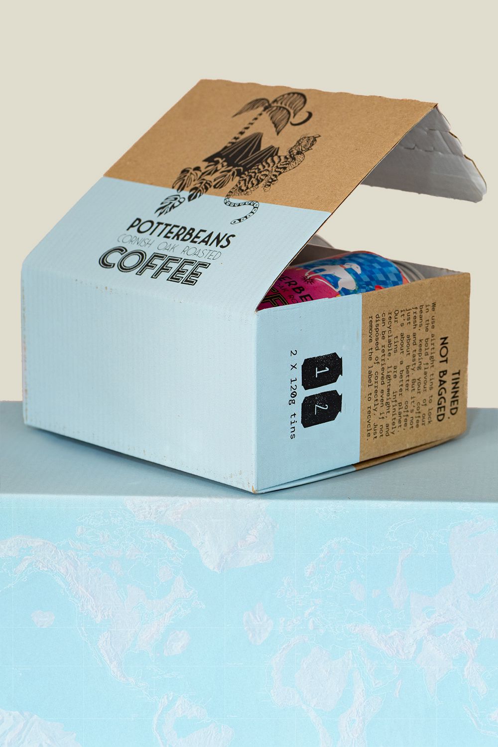 coffee roasted in Cornall. Natural anaerobic.