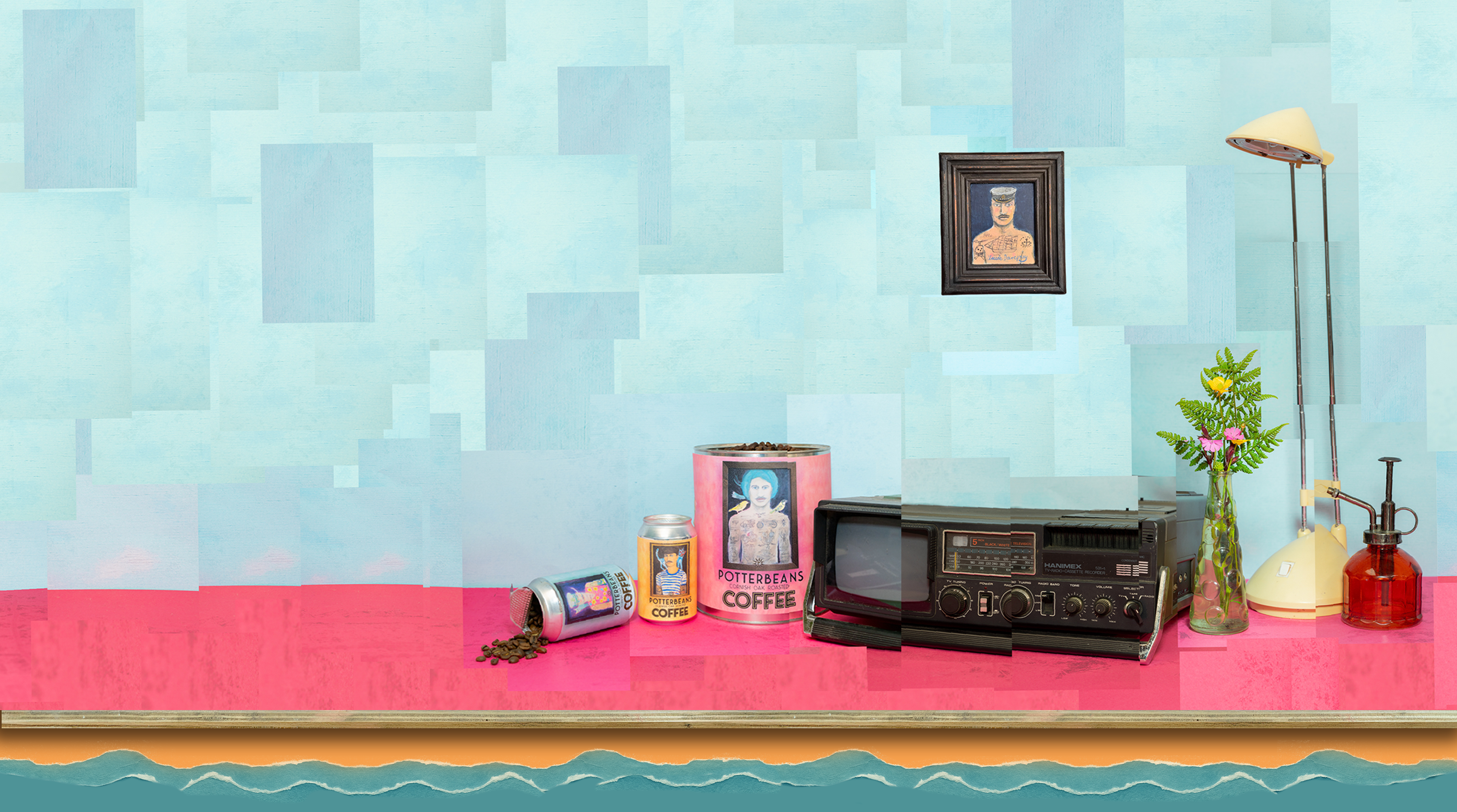 Shipped by sail coffees. 