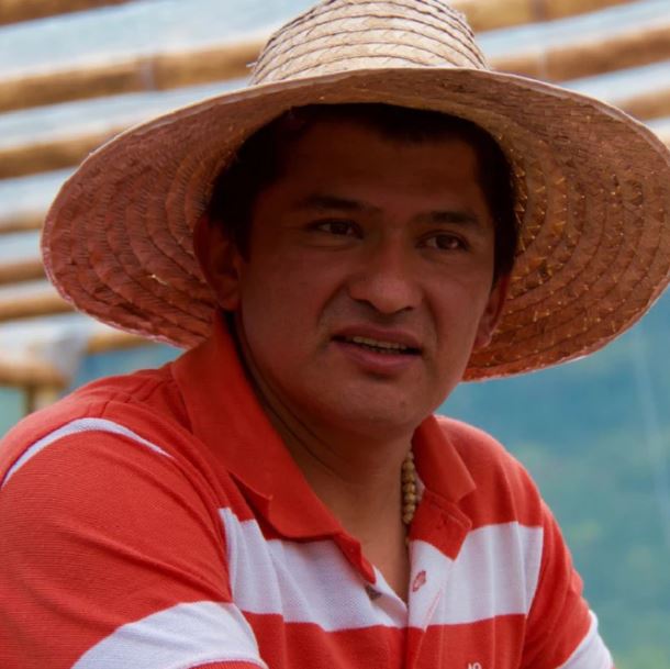 Rafael Amaya, coffee farmer Colombia.