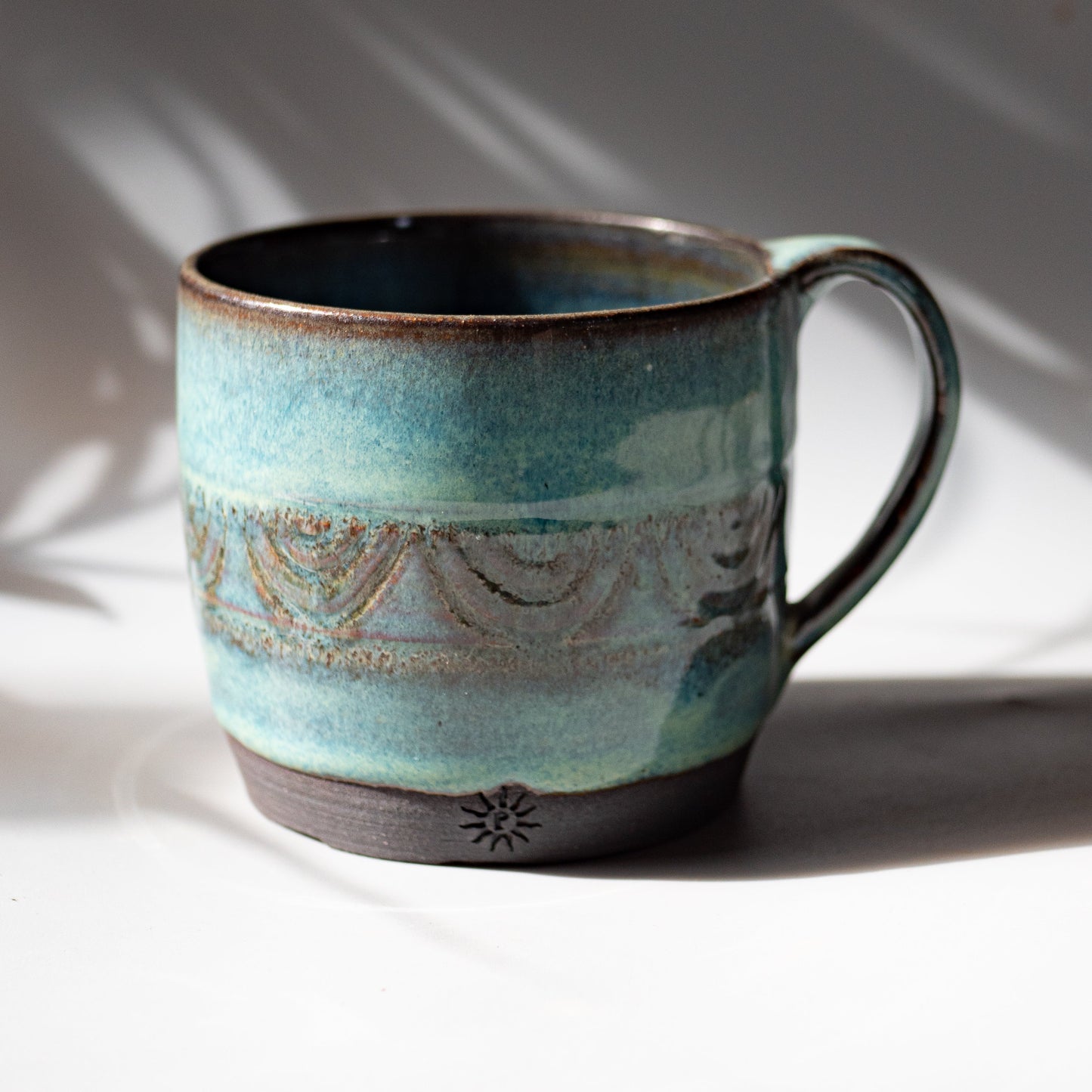 Stoneware Coffee Mugs | Hand Decorated Mugs | Potterbeans