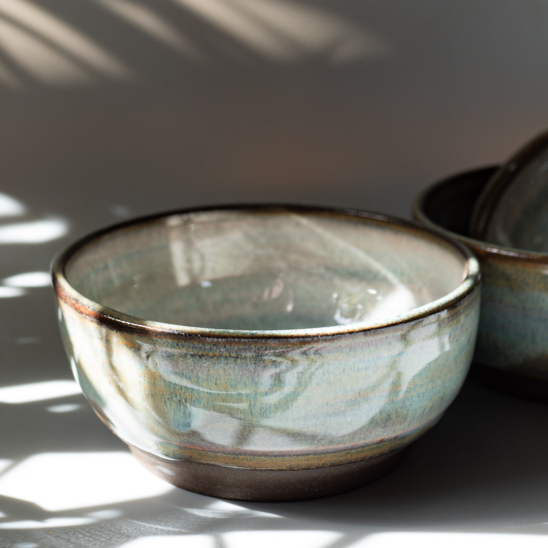 Functional Stoneware pottery bowl